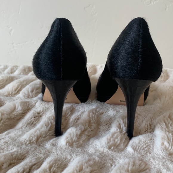 Cole Haan Peek Toe Pumps. Size 8. NWOT. Black. 4 1/2” Heel. Platform Sol… - Picture 4 of 12